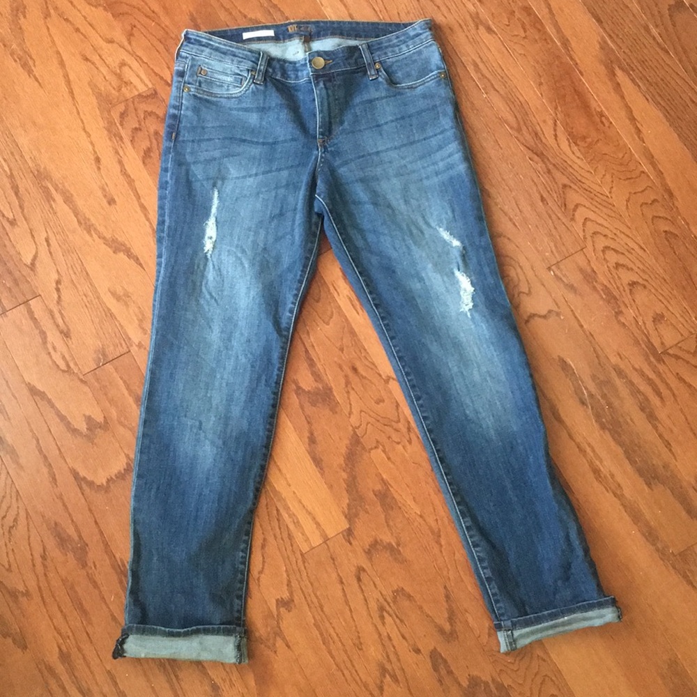 Kut from the kloth Catherine Boyfriend size 10 ✅